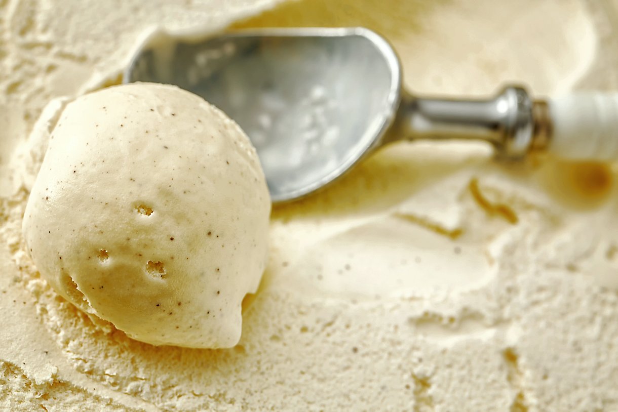 La glace vanille