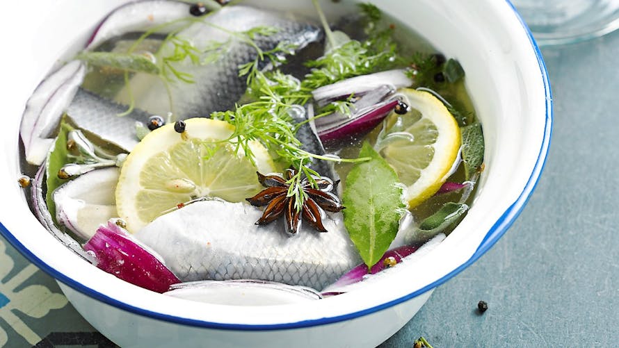 Recette Hareng Mariné Au Vin Blanc