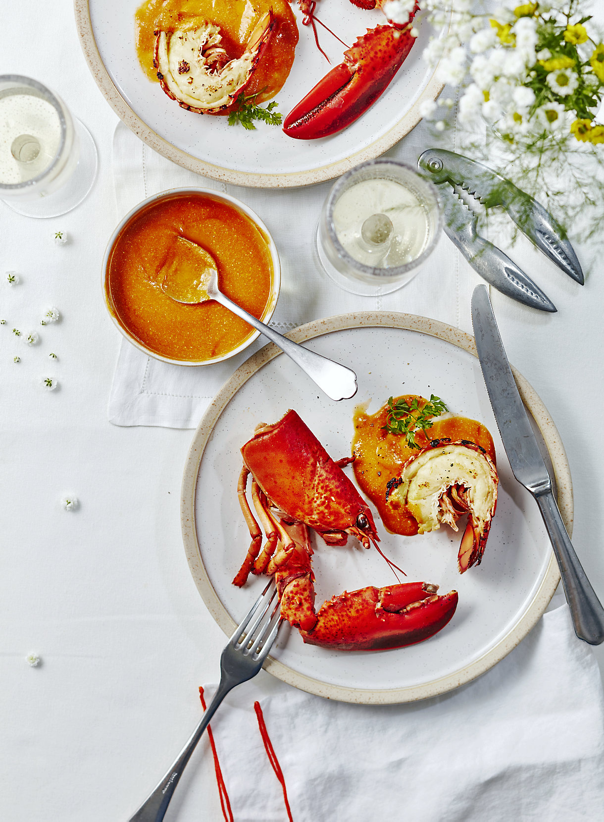 Recette Sauce Armoricaine Avec Bisque De Homard Homard au barbecue : recette gourmande | Régal