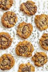 Cookies moelleux à la banane, chocolat et noisettes
