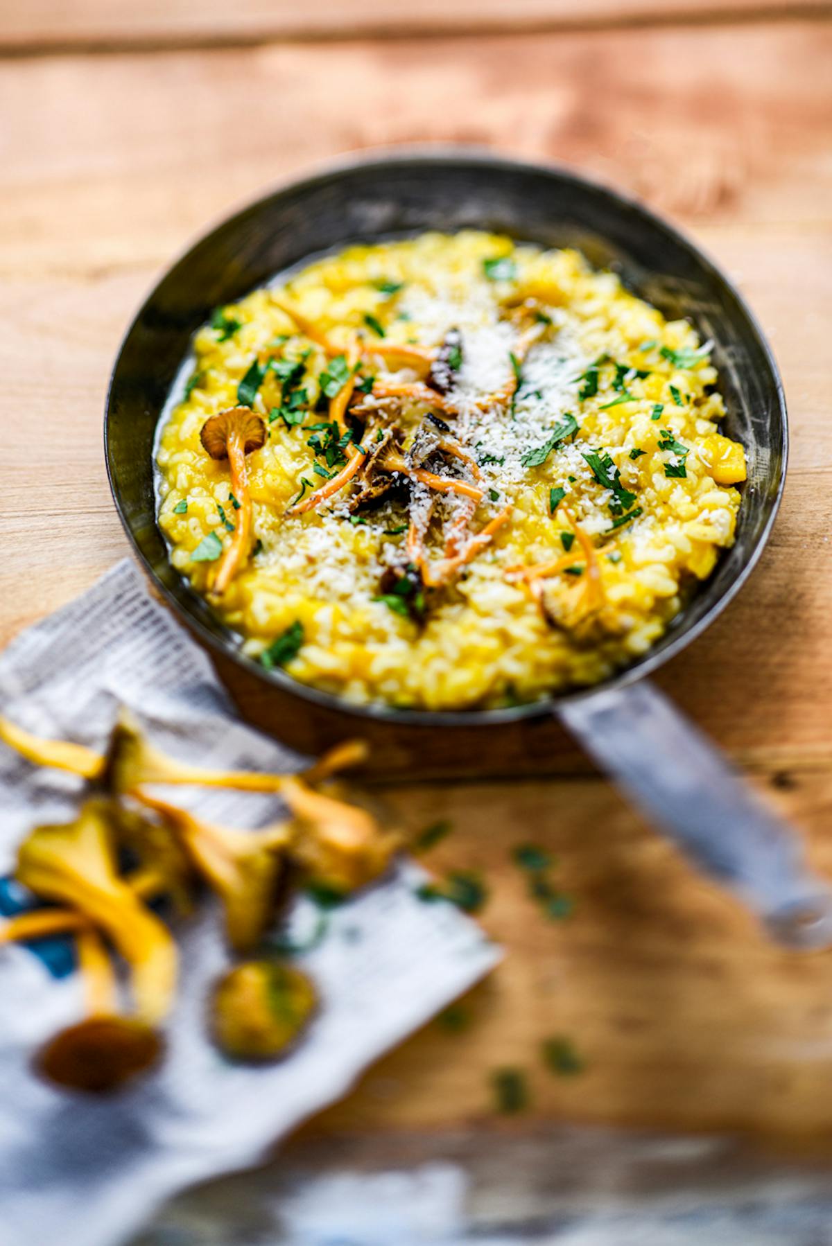 Risotto aux chanterelles recette d'automne réconfortante Régal