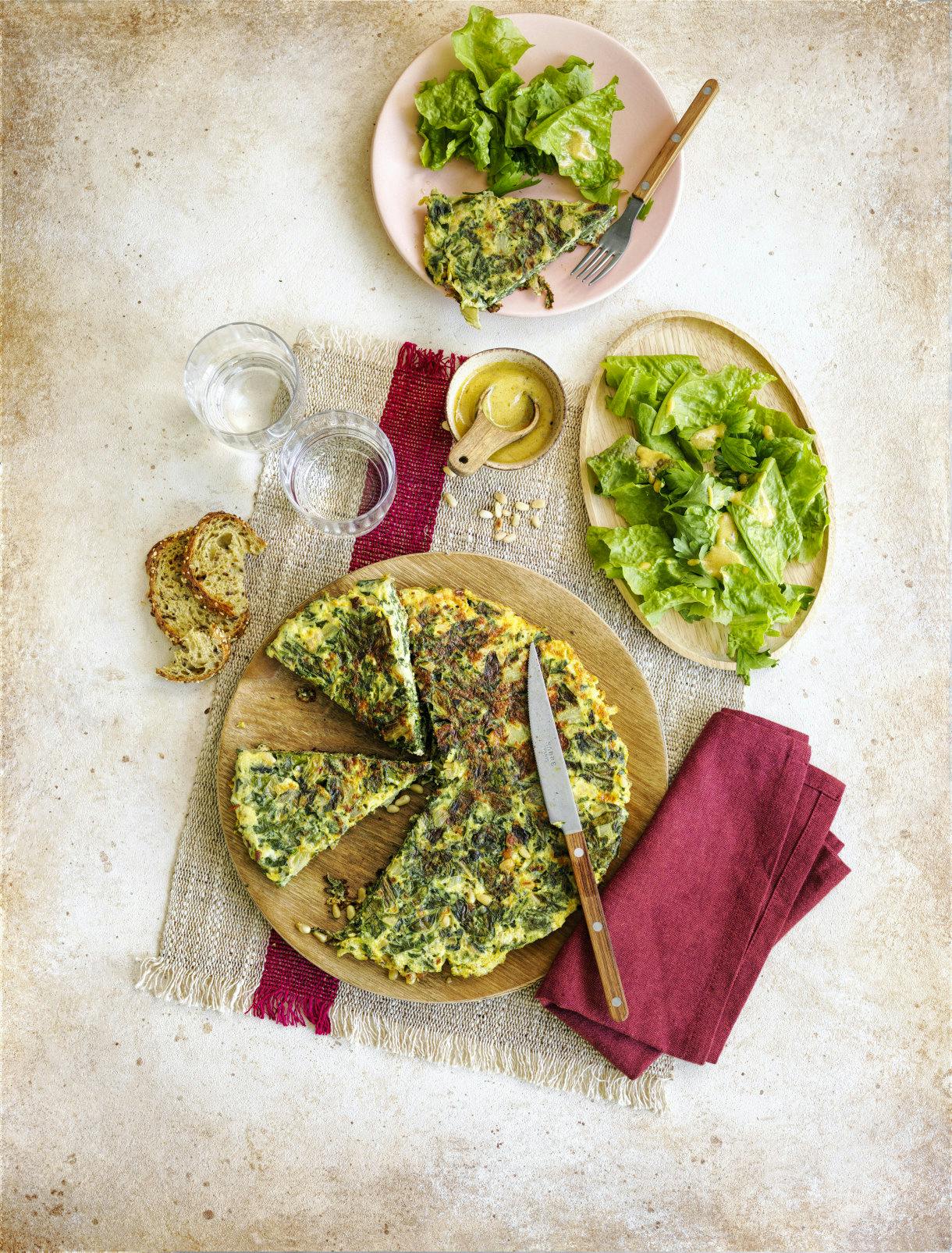 Recette de trouchia (omelette aux blettes) | Régal