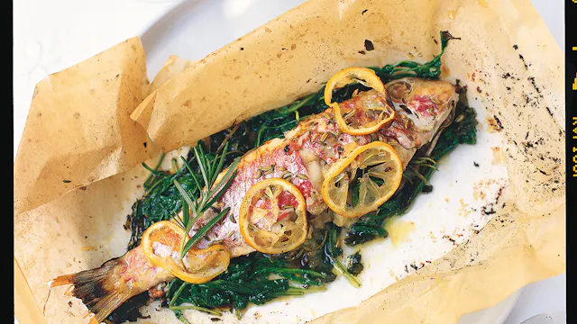 Filets de rougets en papillote | Régal