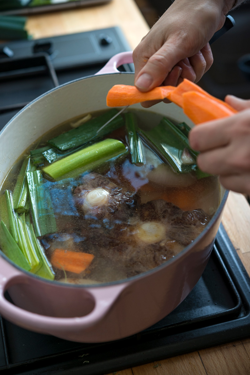 Bouillon de potaufeu recette traditionnelle en 4 étapes Régal