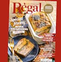 En kiosque : le magazine Régal n°116 Novembre-Décembre 2023