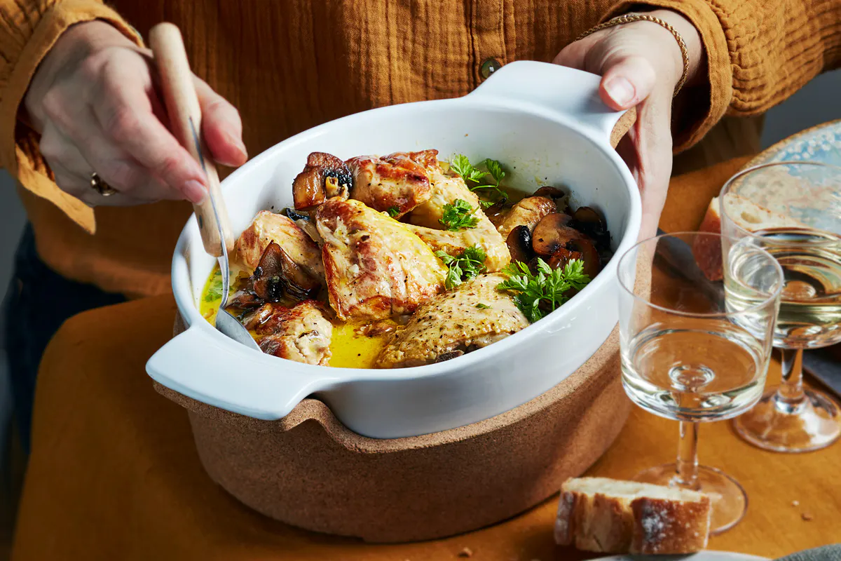 Coq Au Riesling Cuisine Du Terroir