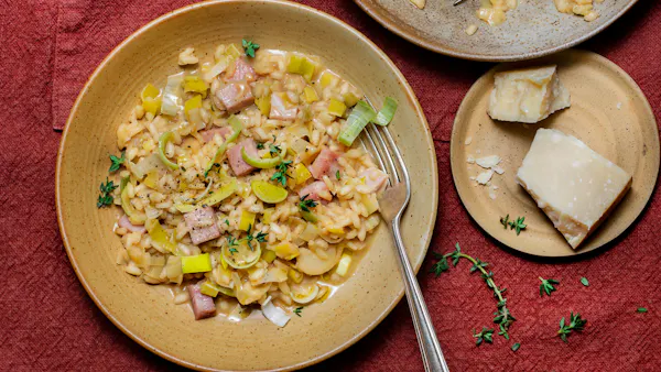 Gratin De Crozets Aux Lardons Et Reblochon