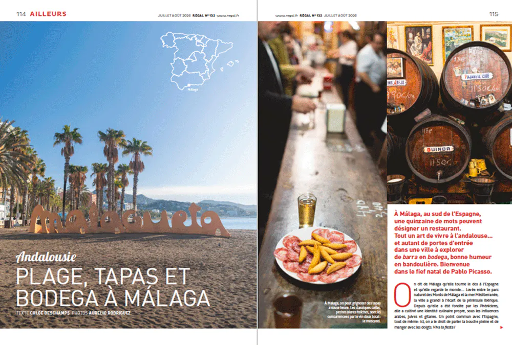 Andalousie : plage, tapas et ambiance de bodega à Málaga.